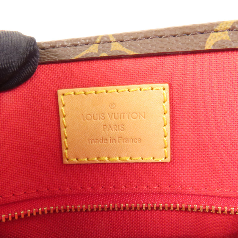 LOUIS VUITTON Monogram Sac Plat BB金扣手挽肩背兩用袋-7