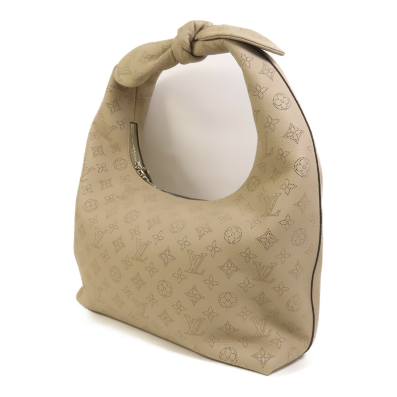 LOUIS VUITTON Monogram Mahina Why Knot MM肩背袋-2