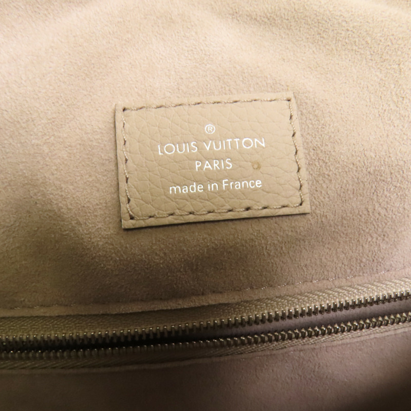 LOUIS VUITTON Monogram Mahina Why Knot MM肩背袋-7