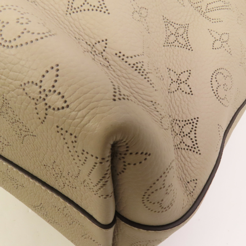 LOUIS VUITTON Monogram Mahina Why Knot MM肩背袋-9