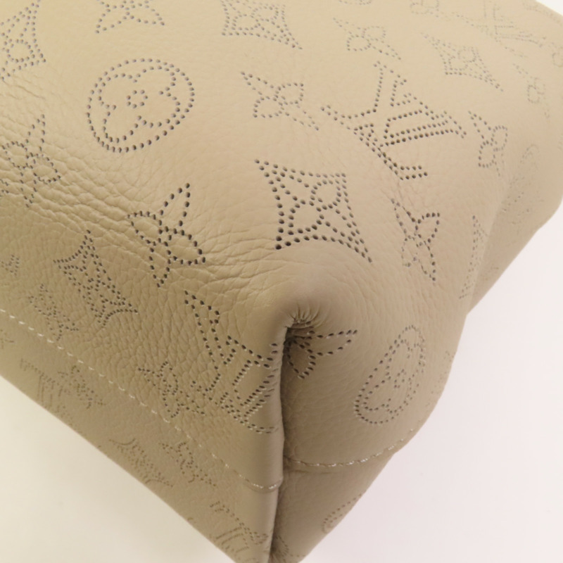 LOUIS VUITTON Monogram Mahina Why Knot MM肩背袋-11