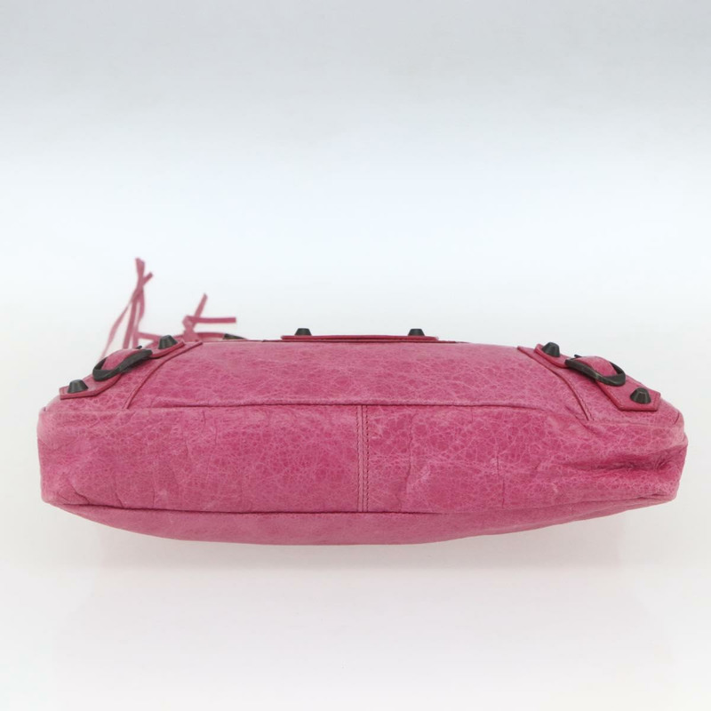 【日本直送】BALENCIAGA The Town 手提包 皮革 2way 粉紅色 103208 Auth am10166V-4