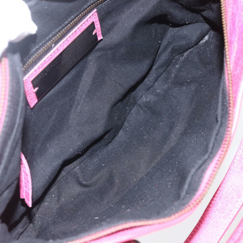 【日本直送】BALENCIAGA The Town 手提包 皮革 2way 粉紅色 103208 Auth am10166V-10