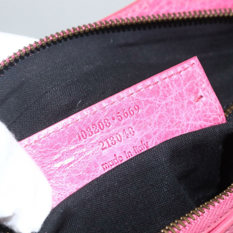 【日本直送】BALENCIAGA The Town 手提包 皮革 2way 粉紅色 103208 Auth am10166V-11