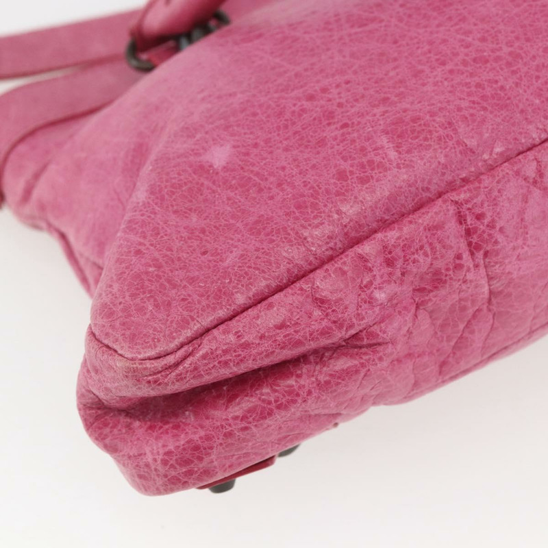 【日本直送】BALENCIAGA The Town 手提包 皮革 2way 粉紅色 103208 Auth am10166V-16