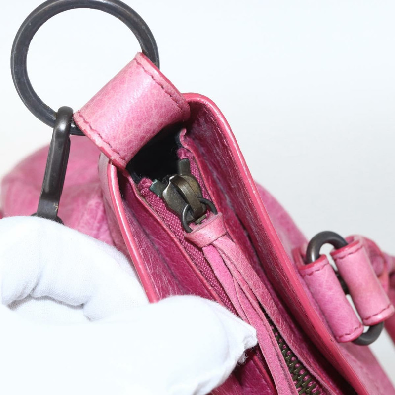 【日本直送】BALENCIAGA The Town 手提包 皮革 2way 粉紅色 103208 Auth am10166V-17