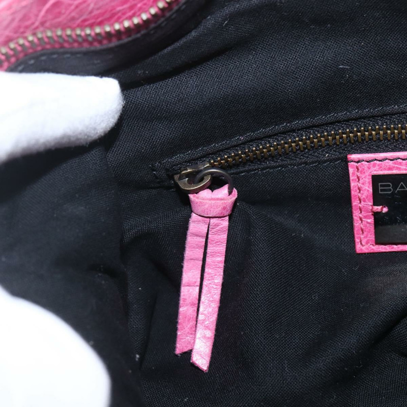 【日本直送】BALENCIAGA The Town 手提包 皮革 2way 粉紅色 103208 Auth am10166V-19