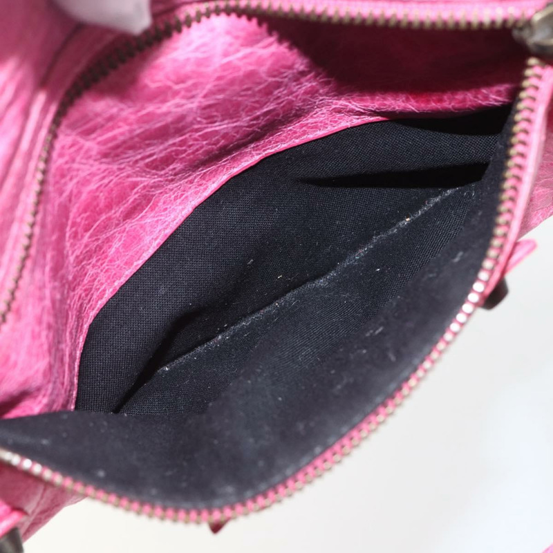 【日本直送】BALENCIAGA The Town 手提包 皮革 2way 粉紅色 103208 Auth am10166V-23