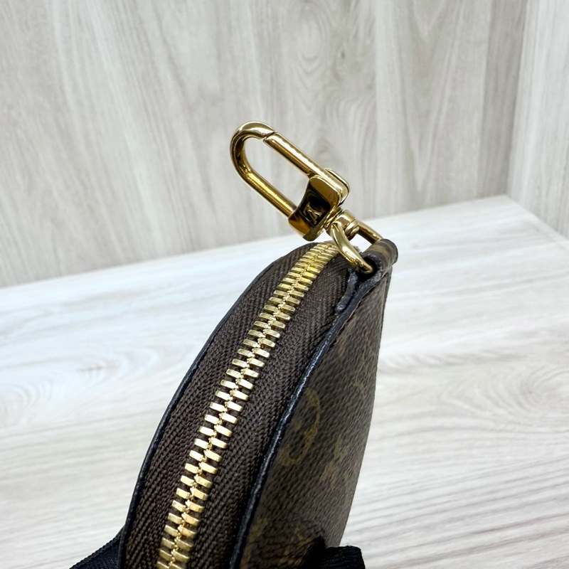 LV原花綠背帶五合一麻將包M44813-16