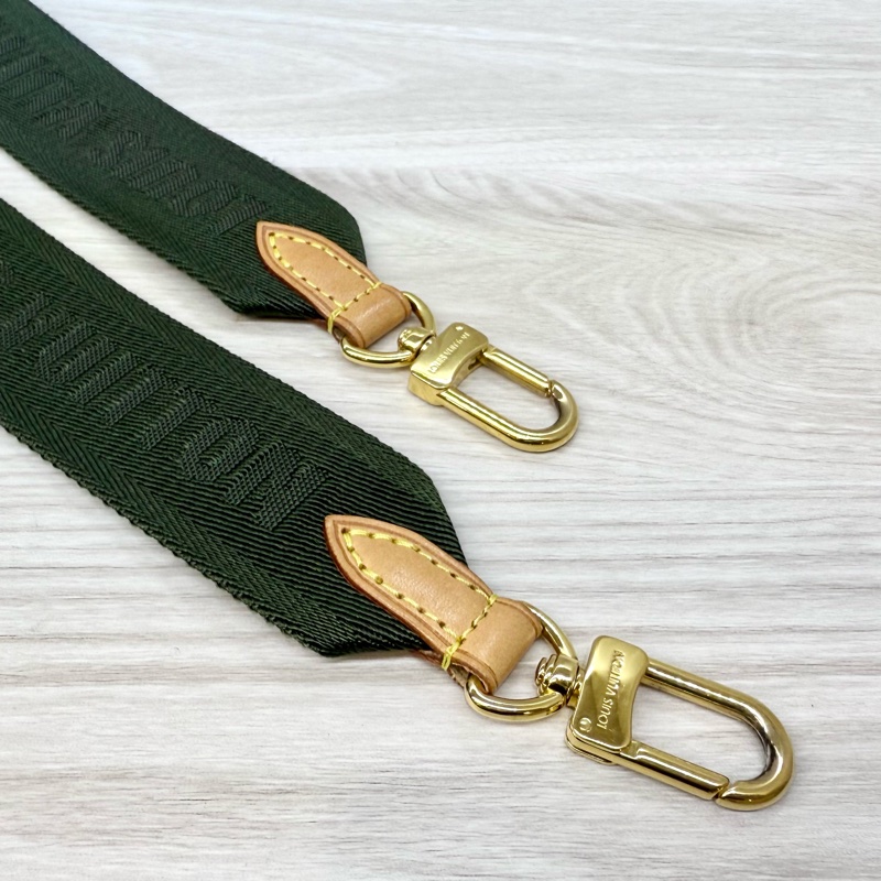 LV原花綠背帶五合一麻將包M44813-31