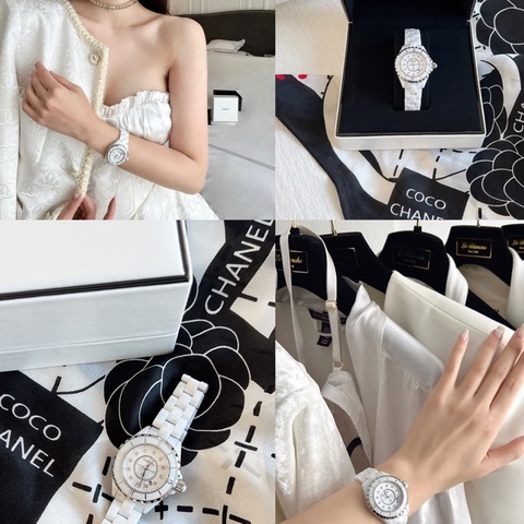 💗香緹國際精品💗 711 Chanel J12 📌33mm #白陶瓷