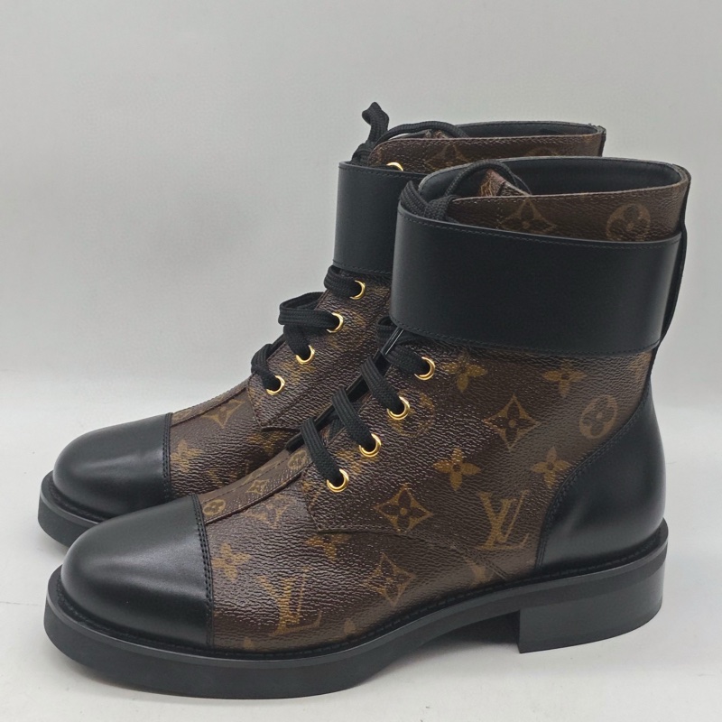 LV路易威登 經典老花wonderland靴子/馬丁靴 39 碼-0