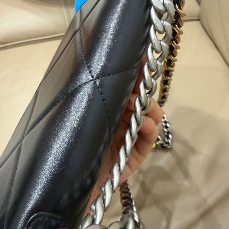 全配🈶購證 芯片款❤️ 香奈兒 #19bag #woc #黑銀 #mini-22