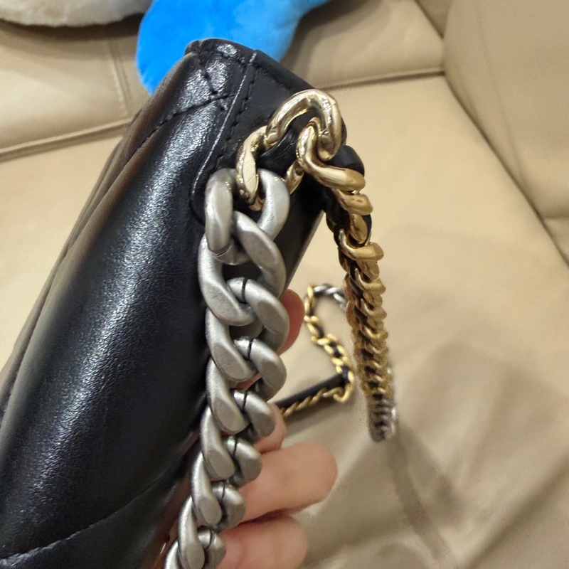 全配🈶購證 芯片款❤️ 香奈兒 #19bag #woc #黑銀 #mini-23