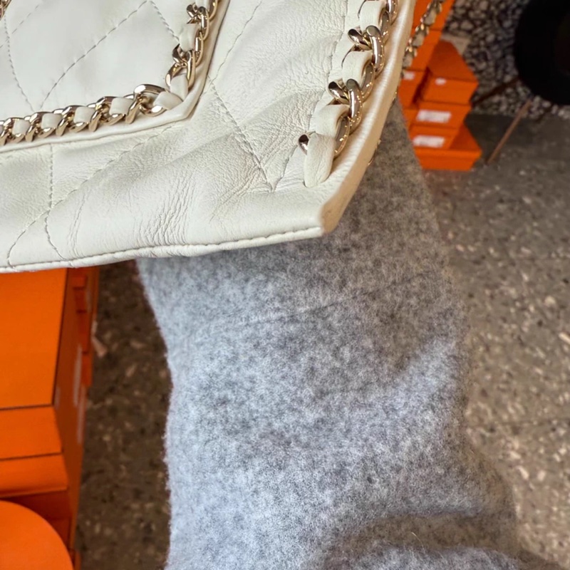 Chanel 芯片皮穿鏈 購物袋-3