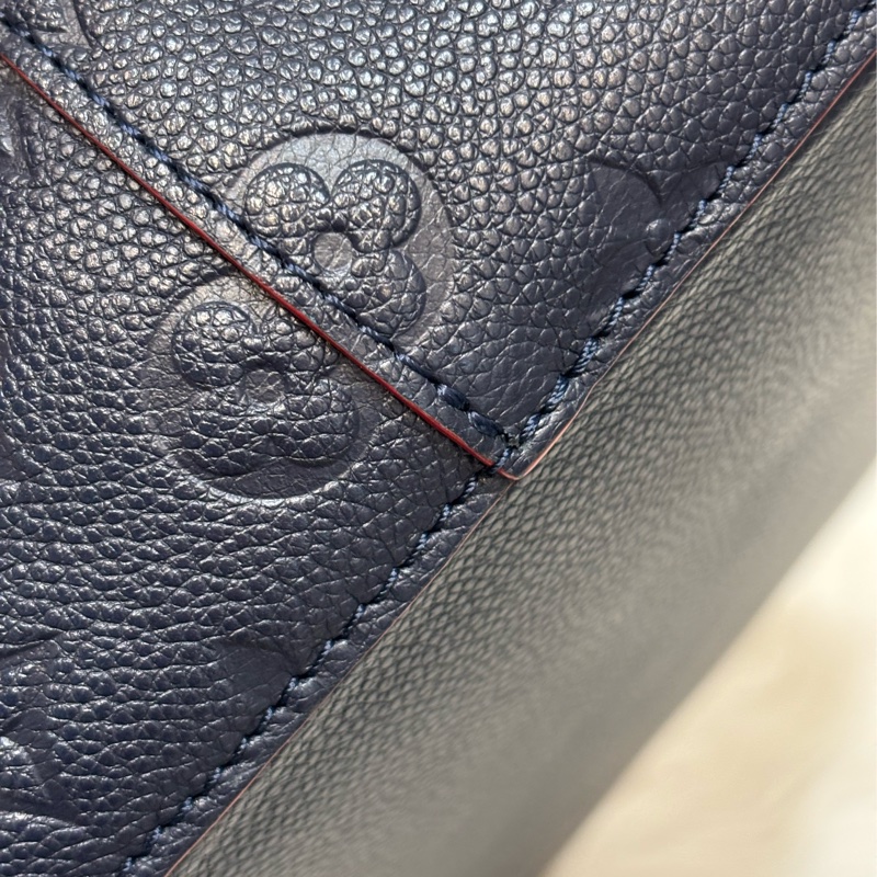 LV M45306 MM Nano Noé 荔枝皮 海軍藍 紅 雙色 水桶包 肩背包 側背包 斜背包 兩用包-9