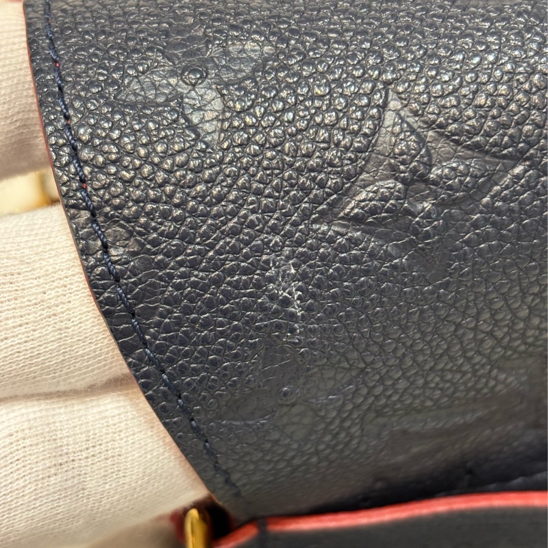 LV M45306 MM Nano Noé 荔枝皮 海軍藍 紅 雙色 水桶包 肩背包 側背包 斜背包 兩用包-22