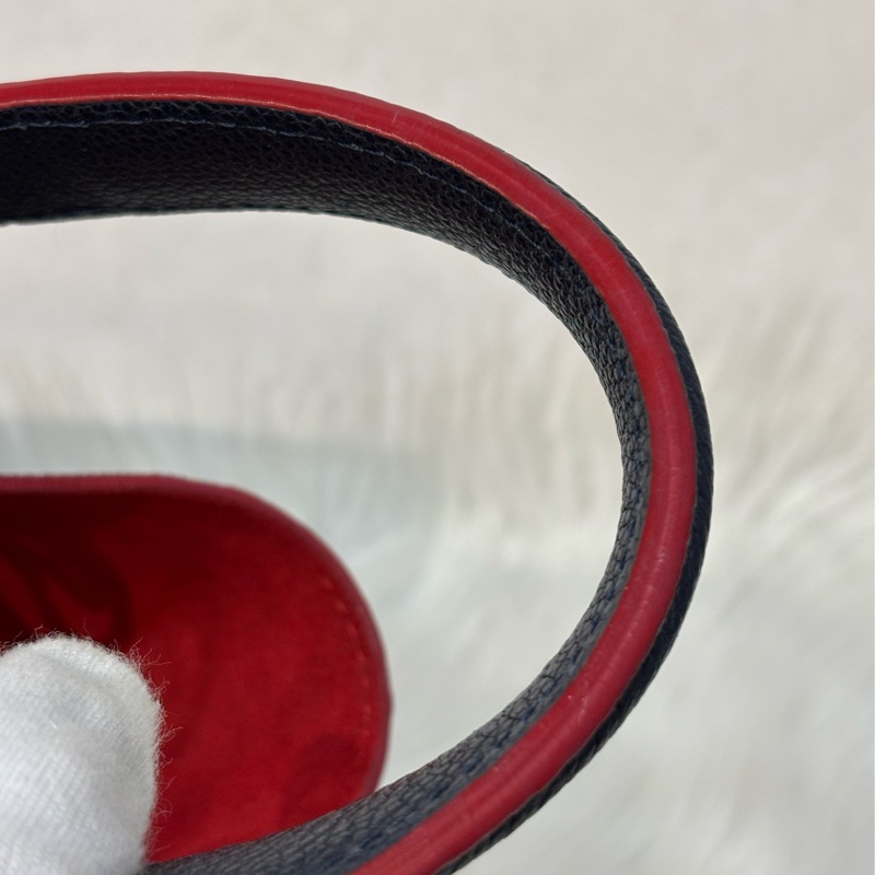 LV M45306 MM Nano Noé 荔枝皮 海軍藍 紅 雙色 水桶包 肩背包 側背包 斜背包 兩用包-26