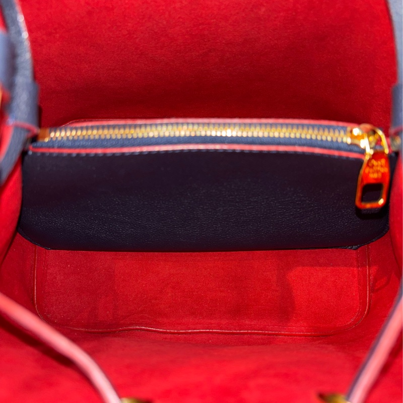 LV M45306 MM Nano Noé 荔枝皮 海軍藍 紅 雙色 水桶包 肩背包 側背包 斜背包 兩用包-31