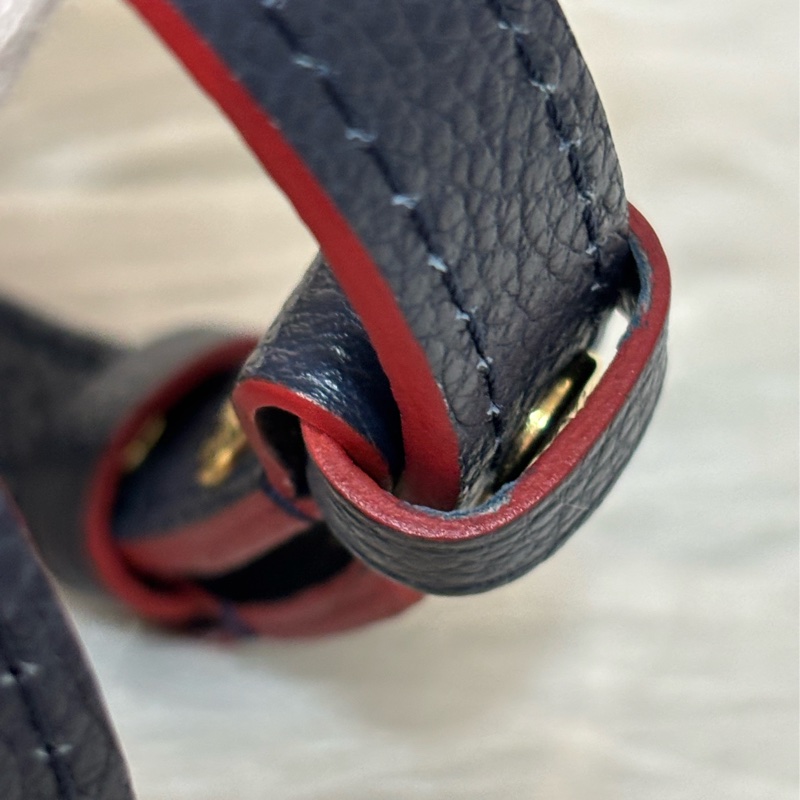 LV M45306 MM Nano Noé 荔枝皮 海軍藍 紅 雙色 水桶包 肩背包 側背包 斜背包 兩用包-47