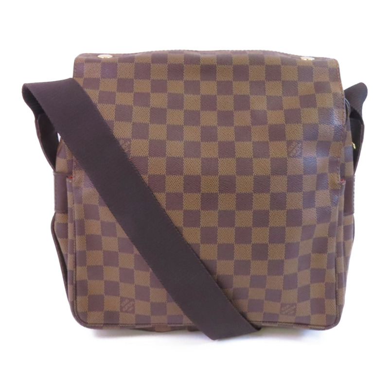 LOUIS VUITTON Damier Naviglio金扣肩背袋-0