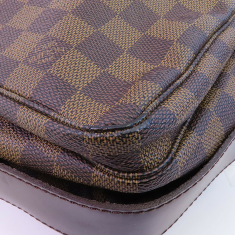 LOUIS VUITTON Damier Naviglio金扣肩背袋-6