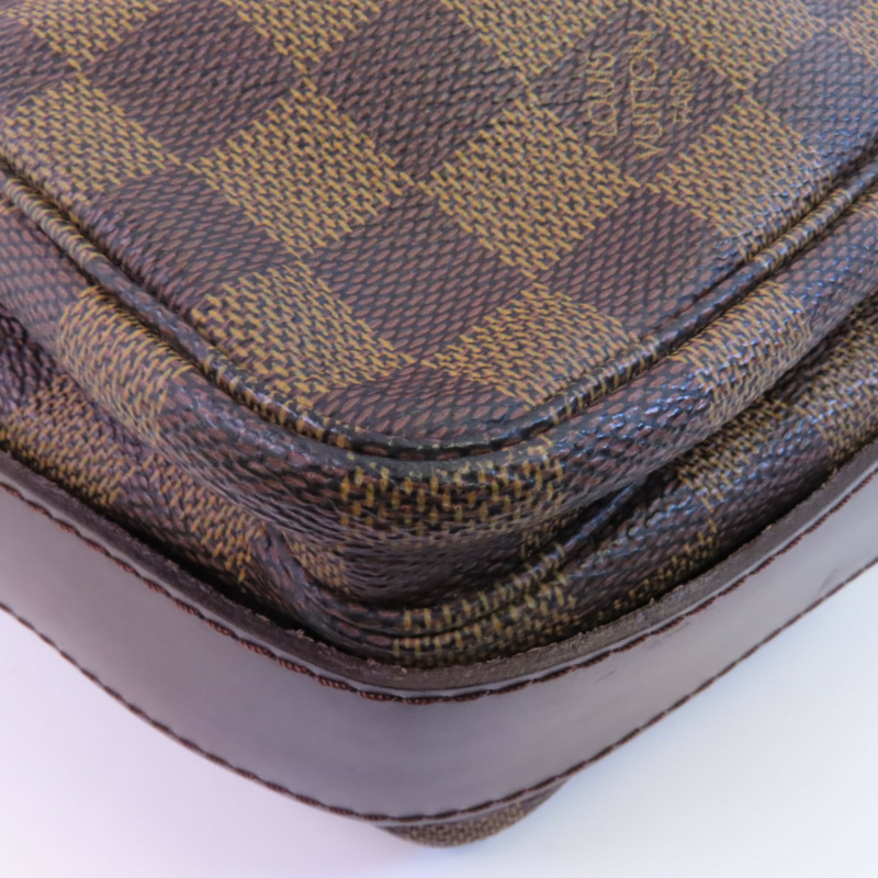 LOUIS VUITTON Damier Naviglio金扣肩背袋-7