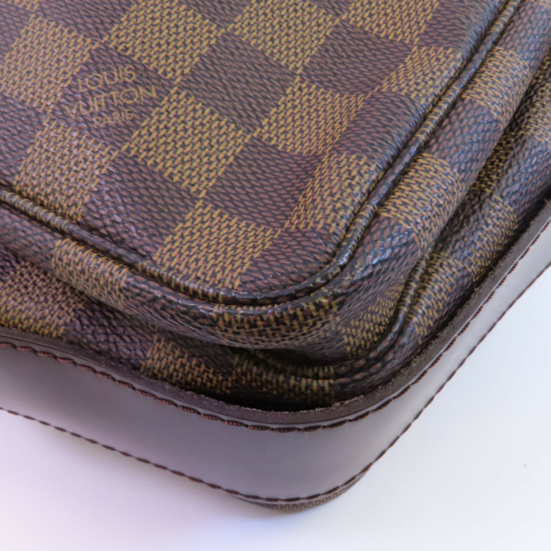 LOUIS VUITTON Damier Naviglio金扣肩背袋-8
