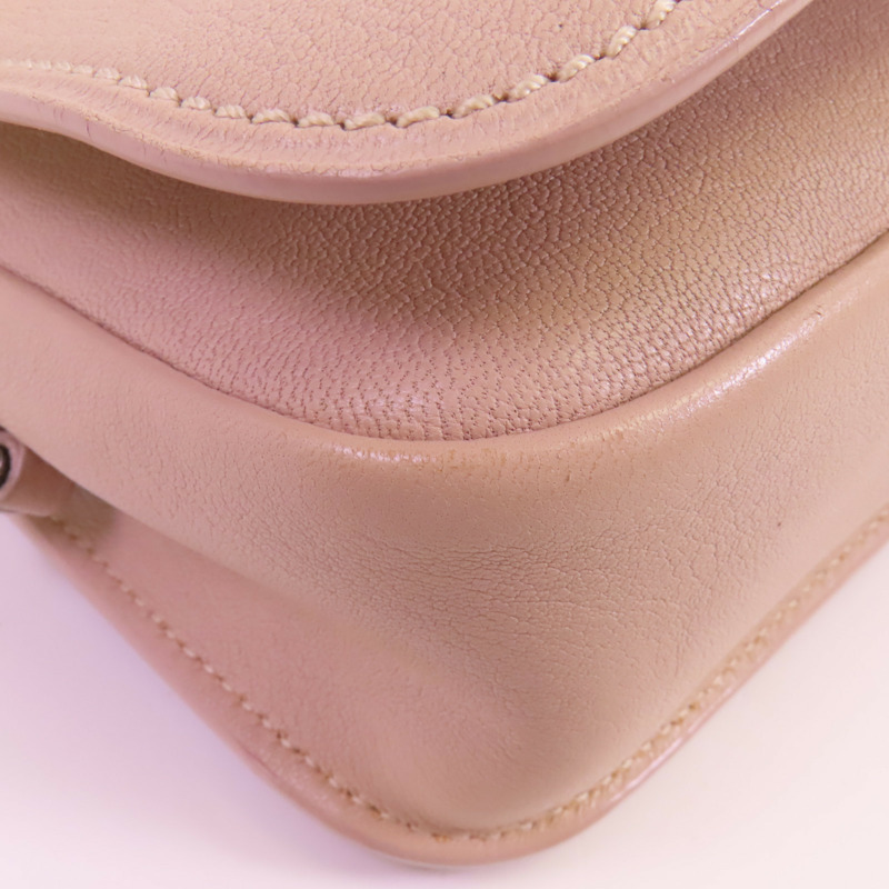 SAINT LAURENT 牛皮皮革2Way Shoulder Bag銀扣手挽肩背兩用袋-5