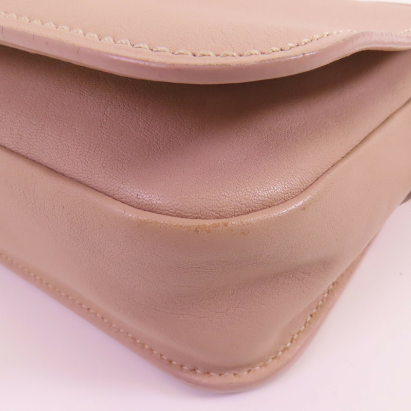 SAINT LAURENT 牛皮皮革2Way Shoulder Bag銀扣手挽肩背兩用袋-6