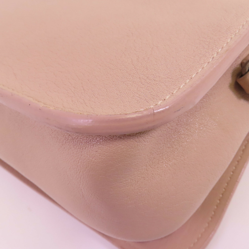 SAINT LAURENT 牛皮皮革2Way Shoulder Bag銀扣手挽肩背兩用袋-8