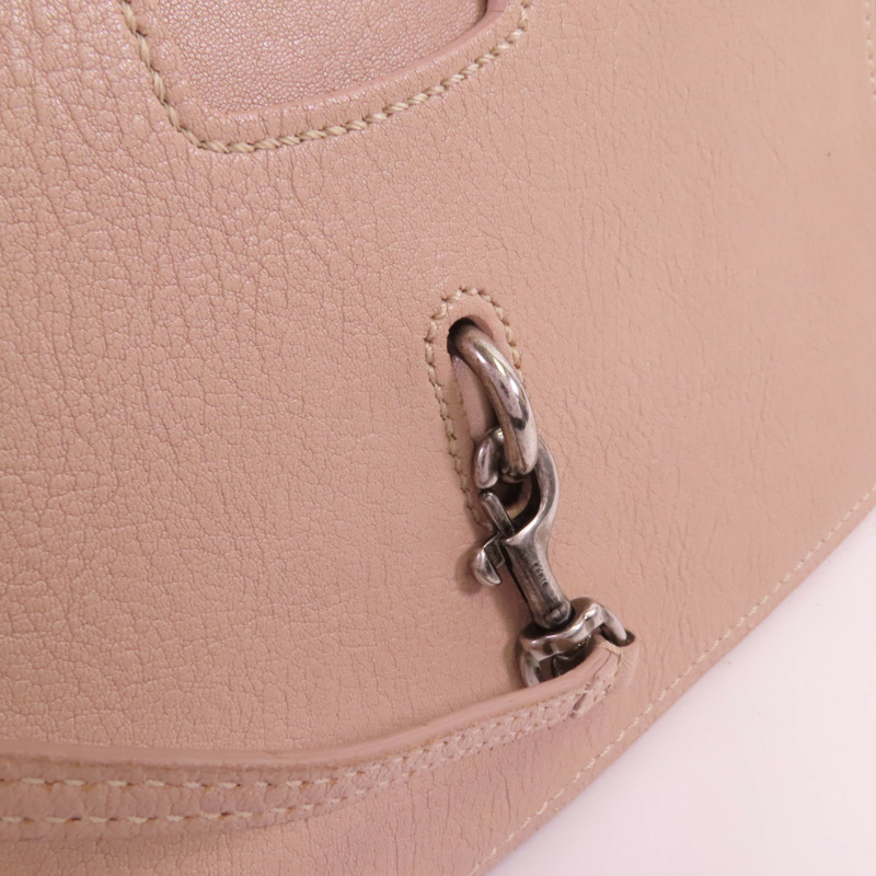 SAINT LAURENT 牛皮皮革2Way Shoulder Bag銀扣手挽肩背兩用袋-10