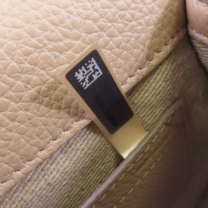 Chloe 牛皮皮革Small Marcie Saddle金扣肩背袋-13