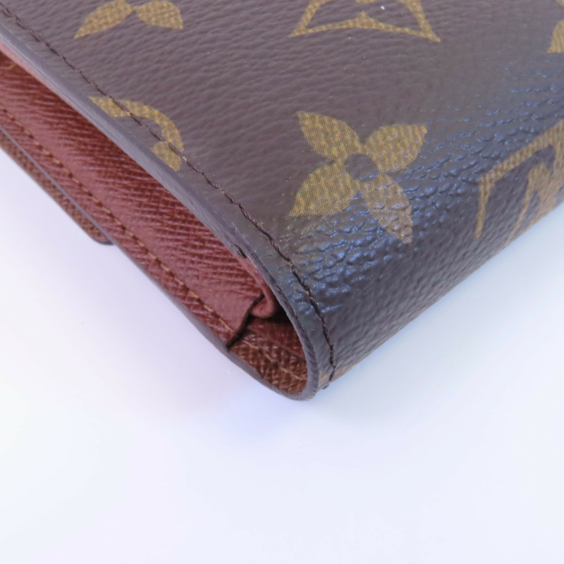 LOUIS VUITTON Monogram Portefeuille Alexandra金扣長錢包-7