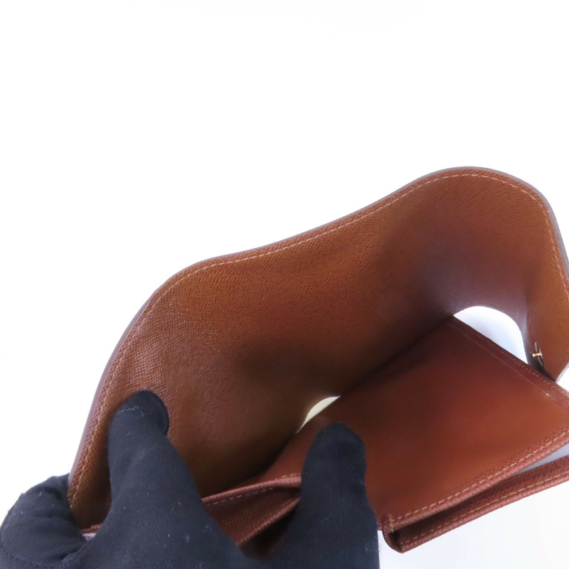 LOUIS VUITTON Monogram Portefeuille Alexandra金扣長錢包-14