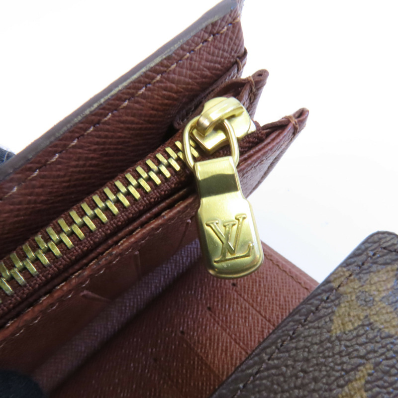 LOUIS VUITTON Monogram Portefeuille Alexandra金扣長錢包-15