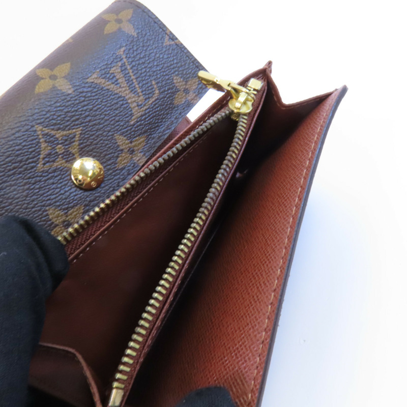 LOUIS VUITTON Monogram Portefeuille Alexandra金扣長錢包-16
