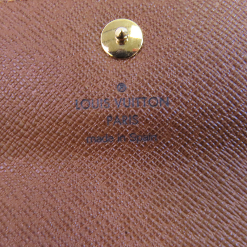 LOUIS VUITTON Monogram Portefeuille Alexandra金扣長錢包-18