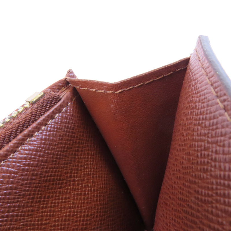 LOUIS VUITTON Monogram Portefeuille Alexandra金扣長錢包-21