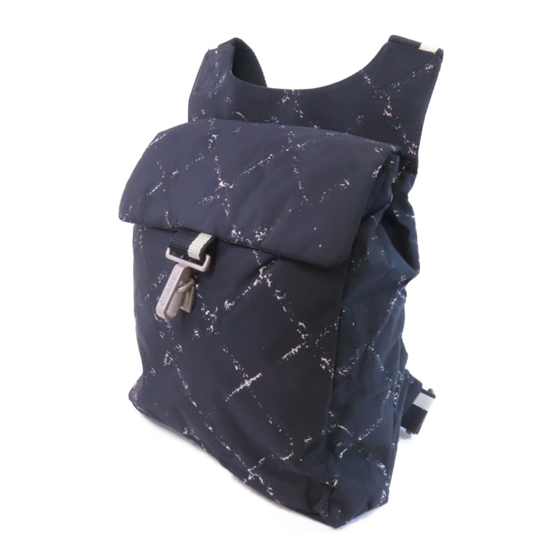 CHANEL 尼龍Travel Line Backpack銀扣背包-2
