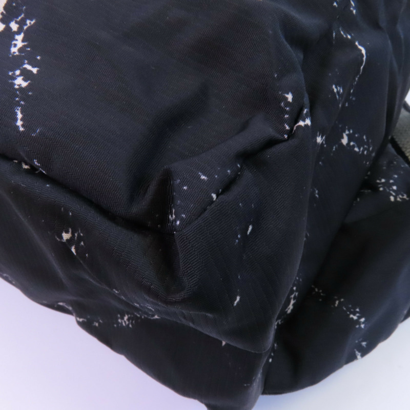 CHANEL 尼龍Travel Line Backpack銀扣背包-6