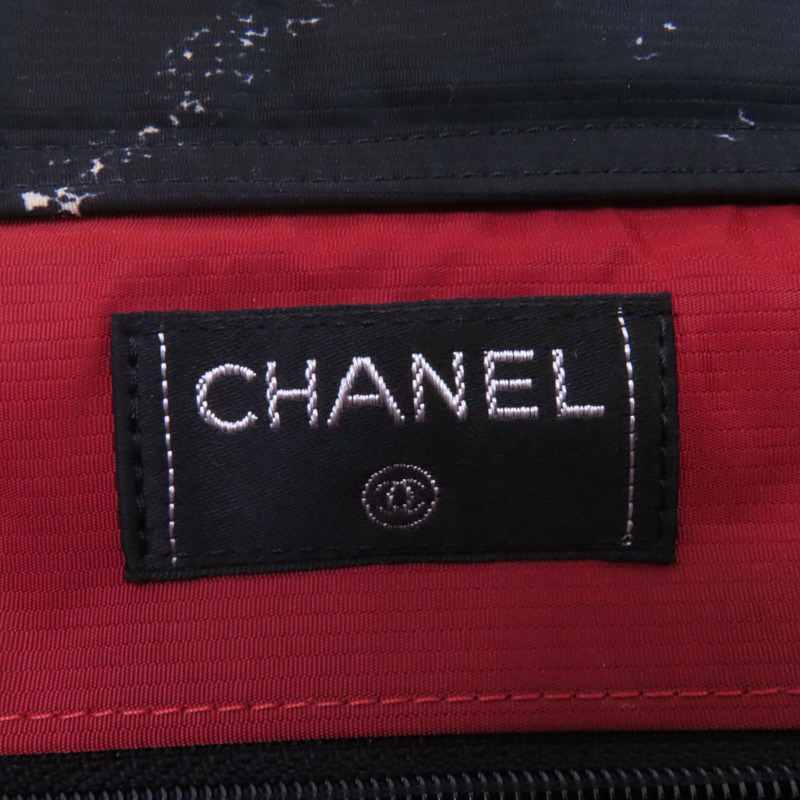 CHANEL 尼龍Travel Line Backpack銀扣背包-15