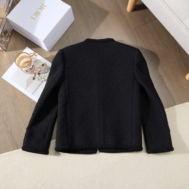 ❤️YSL SAINT LAURENT 經典款黑金外套-8