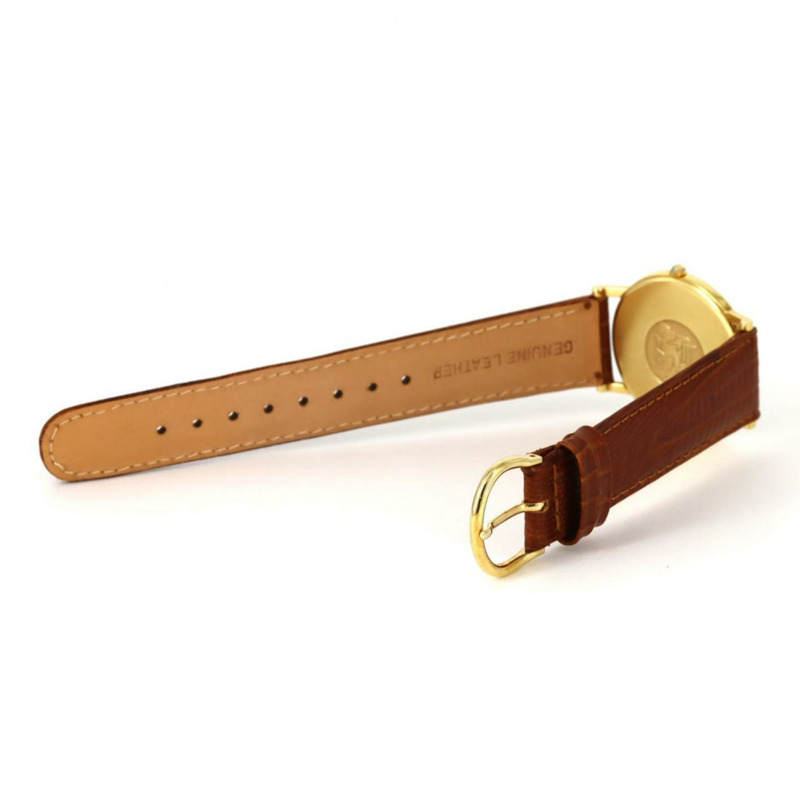 歐米茄碟飛 YG 石英腕錶-6