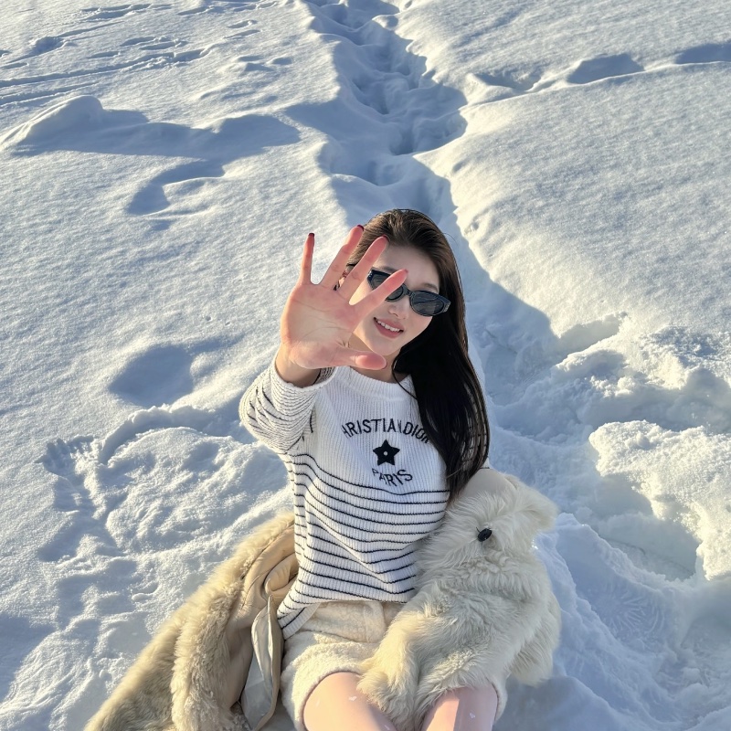 ❤️ DIOR 百搭爆款 星星系列 條紋毛衫-2