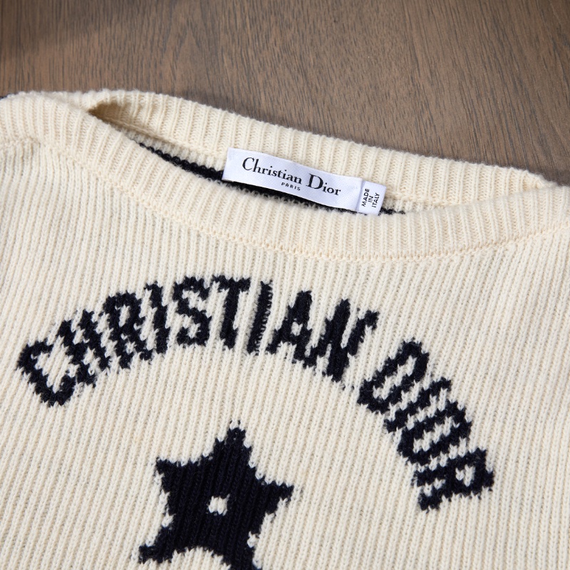 ❤️ DIOR 百搭爆款 星星系列 條紋毛衫-3