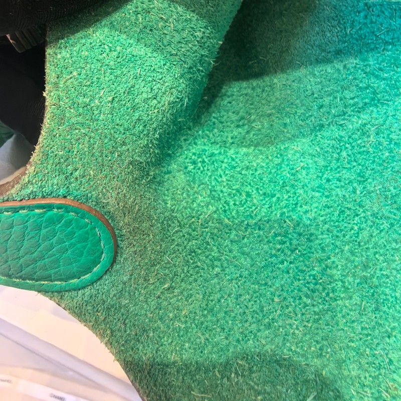 Hermes picotin菜籃子18綠色手提包-8