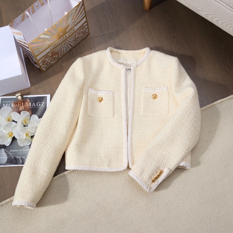 ❤️ CELINE 百搭爆款 米色優雅外套