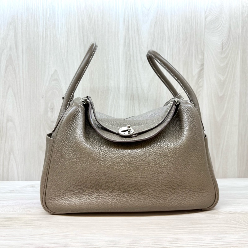 Hermers 18大象灰銀扣T/C皮Lindy30-0