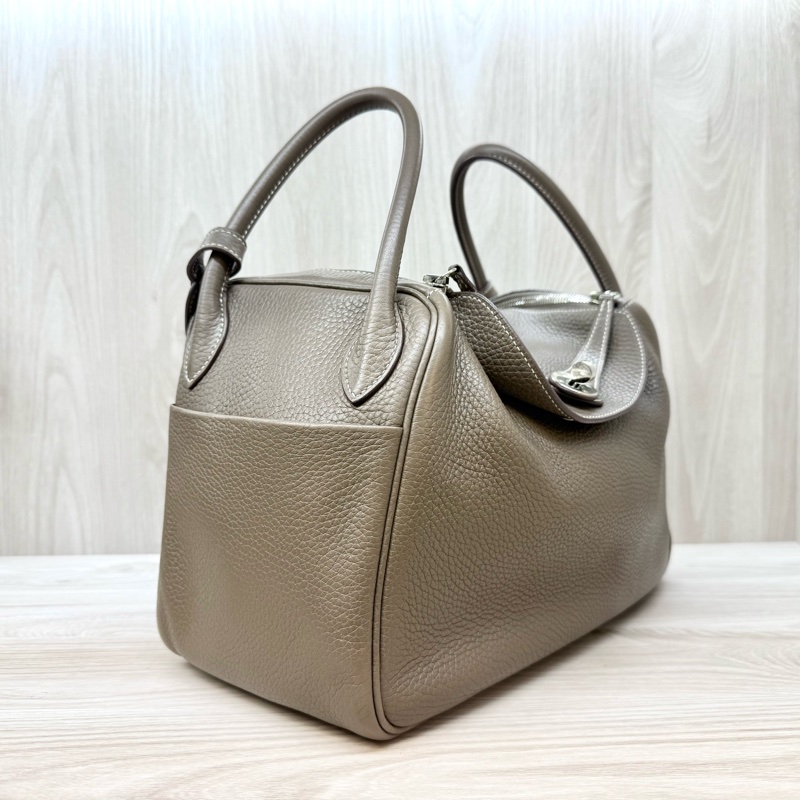 Hermers 18大象灰銀扣T/C皮Lindy30-3